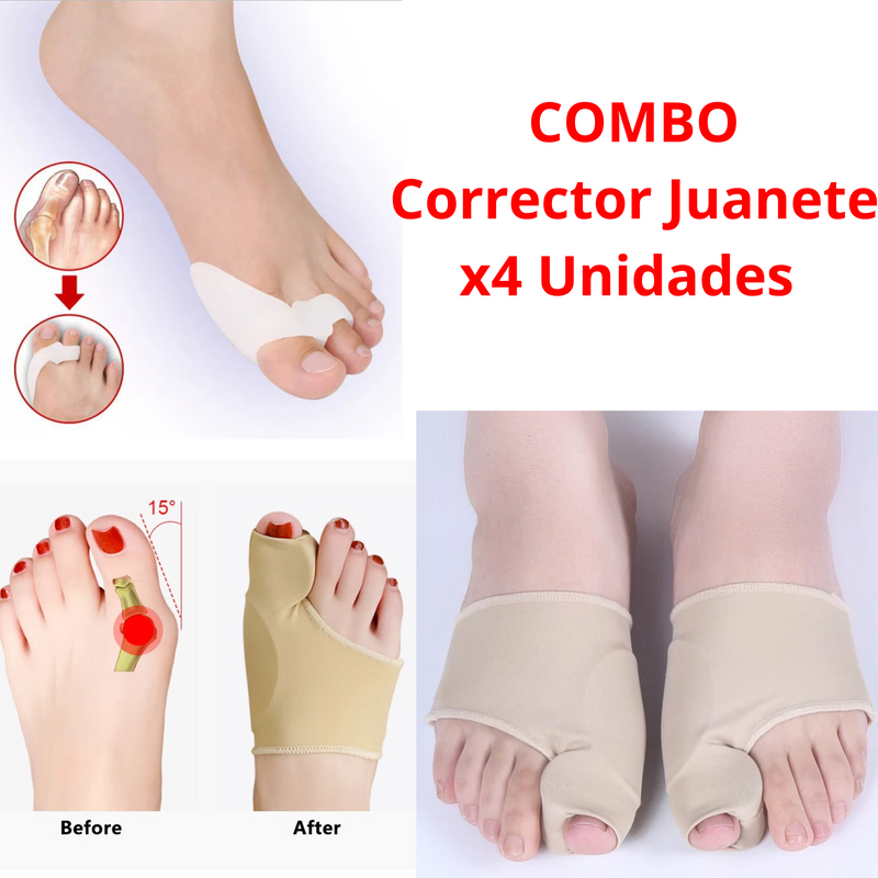 Combo Corrector de juanete protector